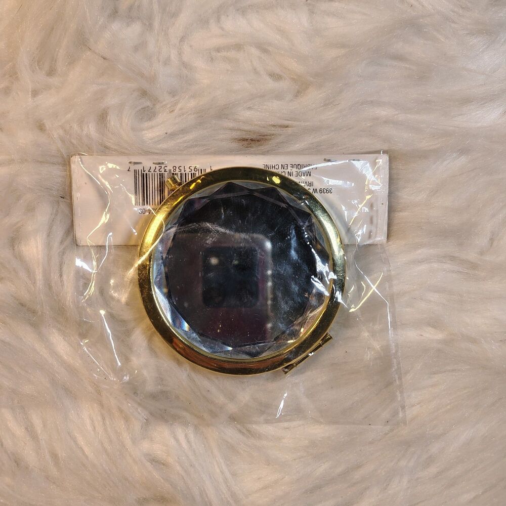 Gold Compact Mirror NWTS/YT1